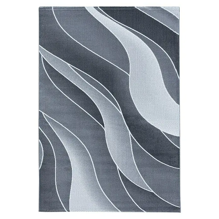 Kurzflorteppich Costa 3523Grau, 290 x 200 cm, 100 % Polypropylen