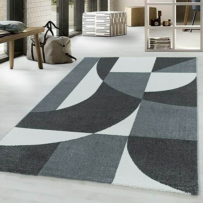 Kurzflorteppich Efor 3711 (Grau, 230 x 160 cm, 100 % Polypropylen) | BAUHAUS