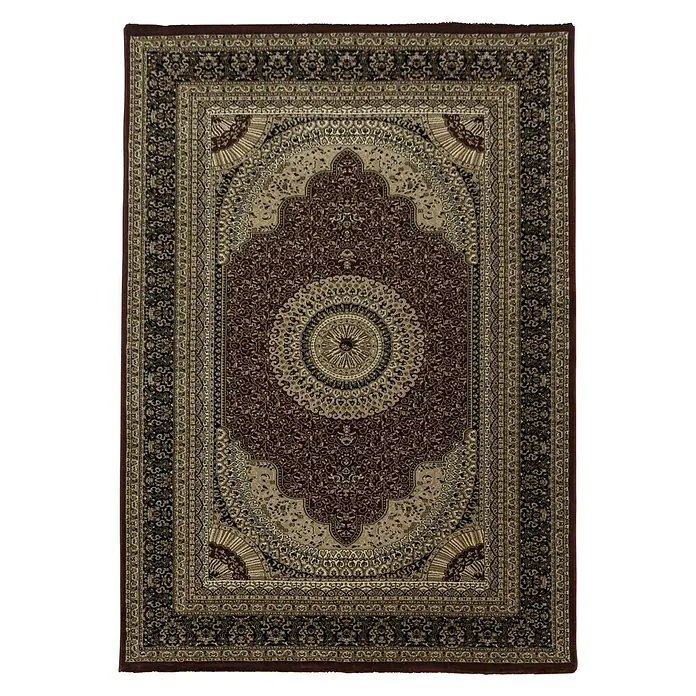 Kurzflorteppich Kashmir 2605Rot, 150 x 80 cm, 100 % Polypropylen