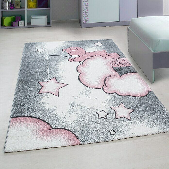 Kinderteppich Kids 0580 (Pink, 230 x 160 cm, 100% Polypropylen) | BAUHAUS