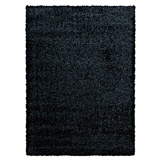 Hochflorteppich Brilliant 4200 (Schwarz, 200 x 140 cm, 100% Polyester)