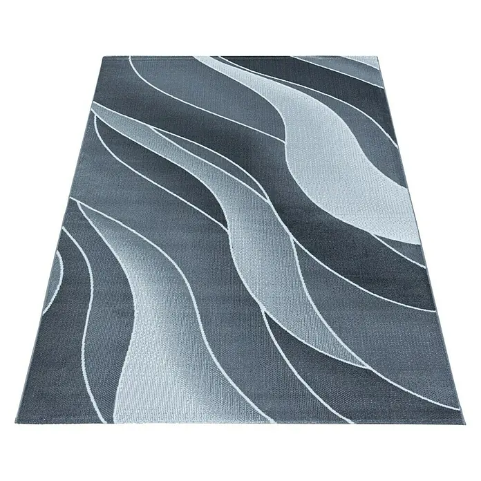 Kurzflorteppich Costa 3523Grau, 290 x 200 cm, 100 % Polypropylen