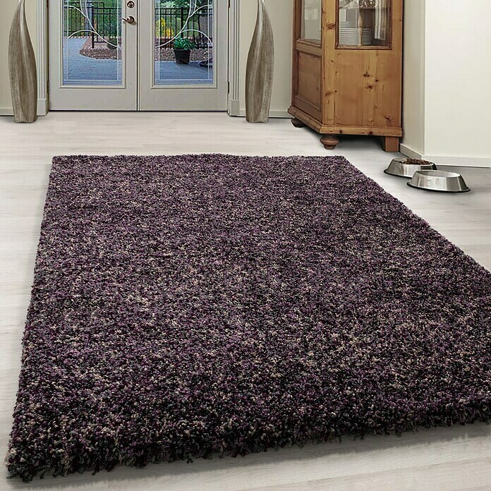 Hochflorteppich Enjoy 4500 (Lila, 230 x 160 cm, 100 % Polypropylen) | BAUHAUS