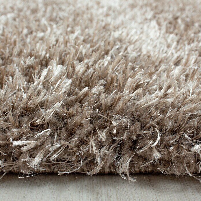 Hochflorteppich Brilliant 4200 (Taupe, 250 x 80 cm, 100% Polyester) | BAUHAUS