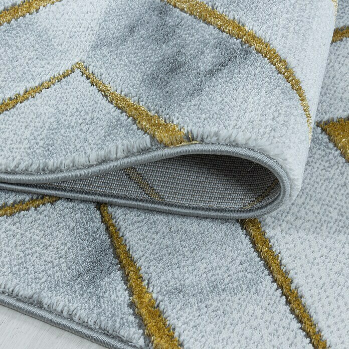 Kurzflorteppich Naxos 3811 (Gold, 200 x 140 cm, 80% Polypropylen, 20% Polyester) | BAUHAUS