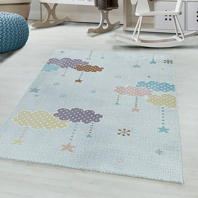 Kinderteppich Lucky 3611 (Weiß, 150 x 80 cm, 100% Polypropylen) | BAUHAUS