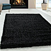 Hochflorteppich Brilliant 4200 (Schwarz, 250 x 80 cm, 100% Polyester) | BAUHAUS