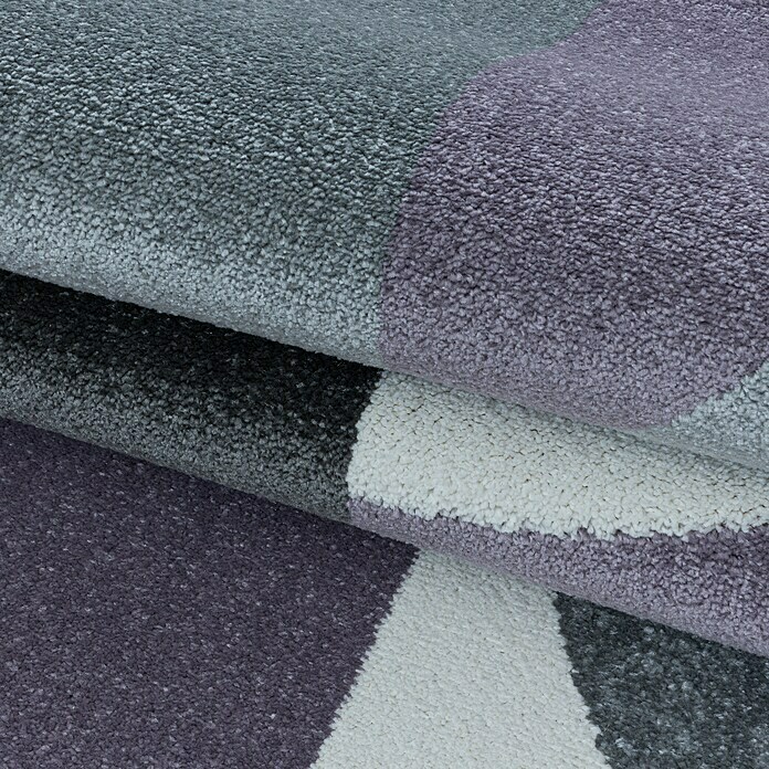 Kurzflorteppich Efor 3711 (Violett, 250 x 80 cm, 100% Polypropylen) | BAUHAUS