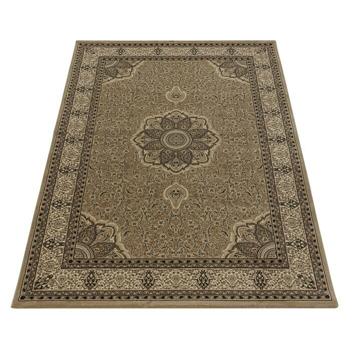 Kurzflorteppich Kashmir 2601Beige, 400 x 300 cm, 100% Polypropylen View From Above