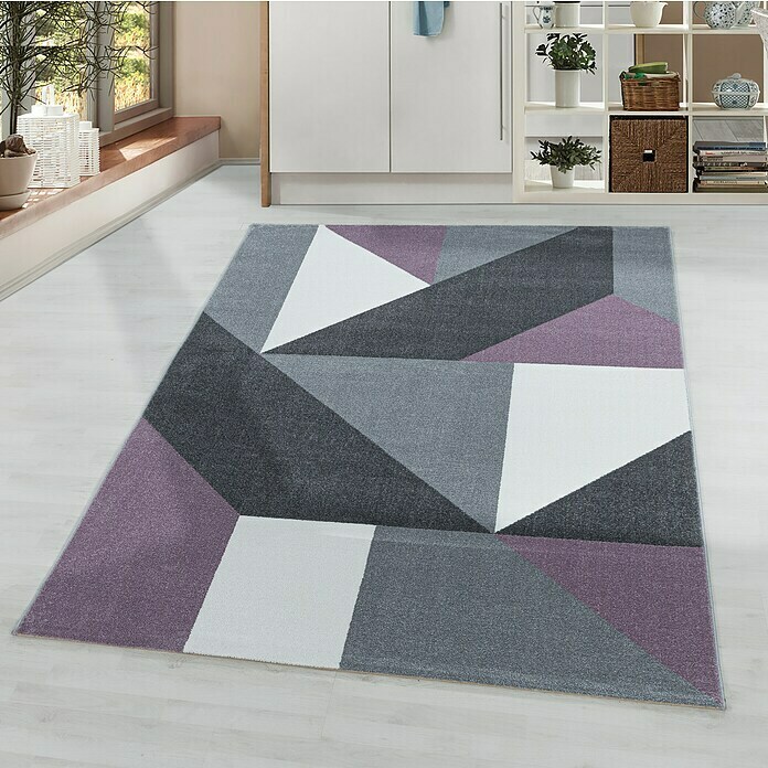 Kurzflorteppich Ottawa 4205 (Lila, 250 x 80 cm, 100% Polypropylen) | BAUHAUS