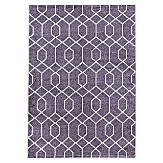 Kurzflorteppich Efor 3713 (Violett, 150 x 80 cm, 100 % Polypropylen)