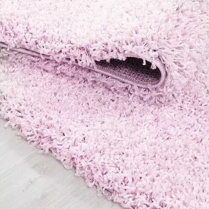 Hochflorteppich Life 1500 - Pink, 250 x 80 cm, 100% Polypropylen - Detailaufnahme