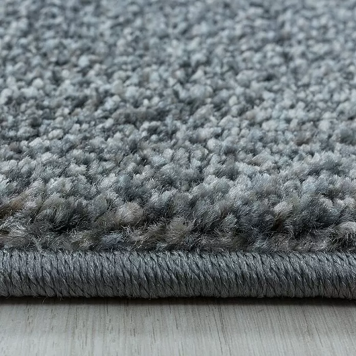 Kurzflorteppich Efor 3714 - Braun, 250 x 80 cm, 100 % Polypropylen - Detailaufnahme