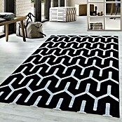 Kurzflorteppich Costa 3524 (Schwarz, 200 x 140 cm, 100 % Polypropylen) | BAUHAUS