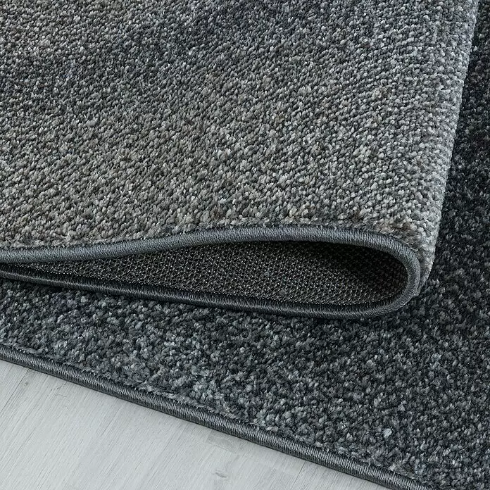 Kurzflorteppich Efor 3714 - Braun, 250 x 80 cm, 100 % Polypropylen - Detailaufnahme