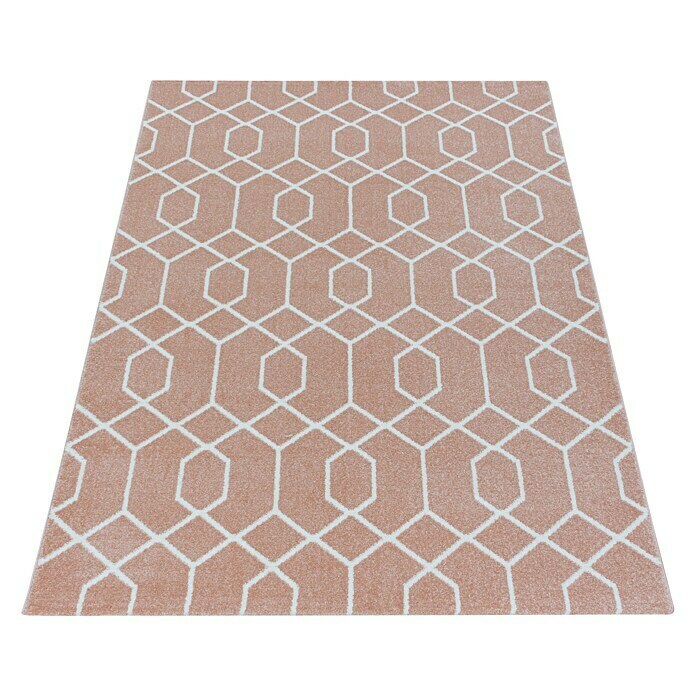 Kurzflorteppich Efor 3713 (Rose, 230 x 160 cm, 100 % Polypropylen) | BAUHAUS