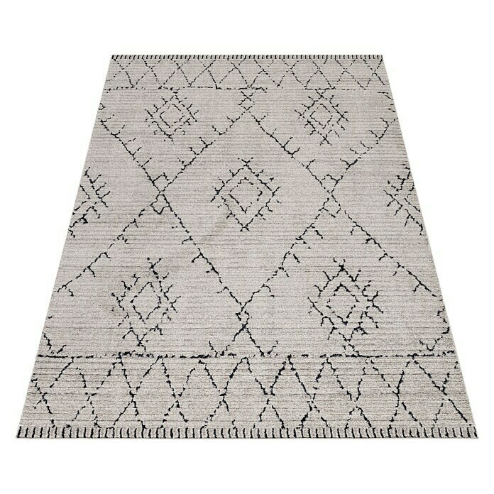 Kurzflorteppich Taznaxt 5101 (Beige, 250 x 80 cm, 100% Polyester) | BAUHAUS