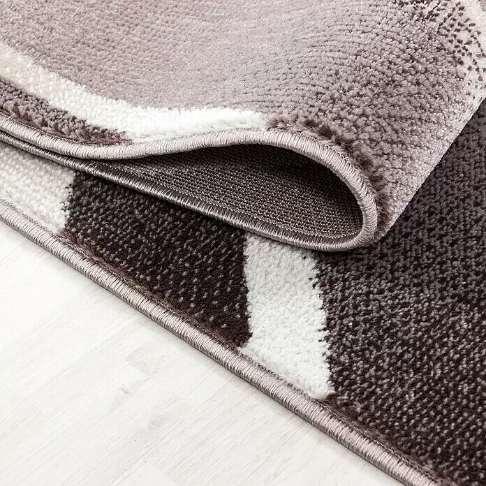 Kurzflorteppich Parma 9210 - Braun, 300 x 80 cm, 100% Polypropylen - Detailaufnahme