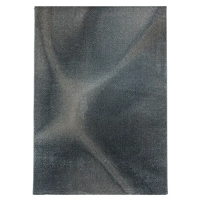 Kurzflorteppich Efor 3714Braun, 200 x 140 cm, 100 % Polypropylen - Nahaufnahme einer Leinwand mit subtilem Texturmuster, ideal für Kunstdrucke und individuelle Wanddekorationen.