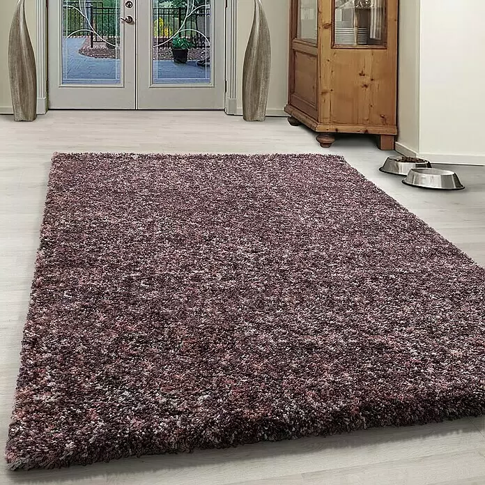 Hochflorteppich Enjoy 4500Pink, 250 x 80 cm, 100 % Polypropylen