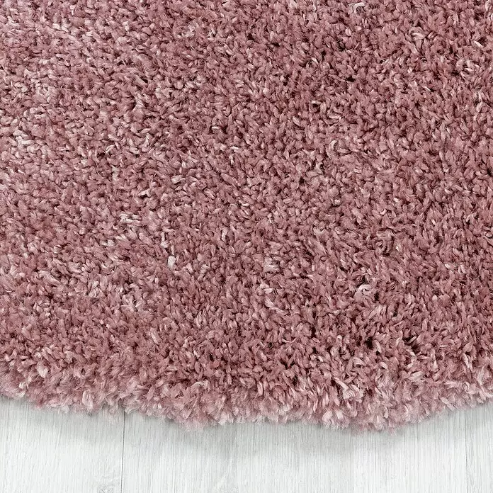 Hochflorteppich Fluffy 3500 - Rose, 200 x 140 cm, 100 % Polypropylen - Detailaufnahme