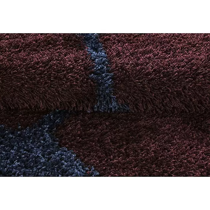 Kinderteppich Fun 6001 - Navy, Durchmesser: 100 cm, 100 % Polypropylen - Detailaufnahme