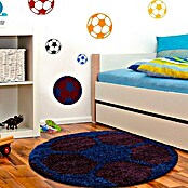 Kinderteppich Fun 6001 (Navy, Durchmesser: 100 cm, 100 % Polypropylen) | BAUHAUS