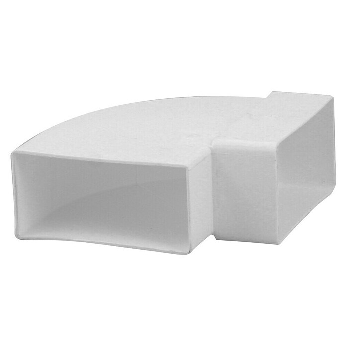 Nedco Hoekstuk Horizontaal (90 °, Afmeting aansluitstukken: 110 x 54 mm, Kunststof, Wit) | BAUHAUS