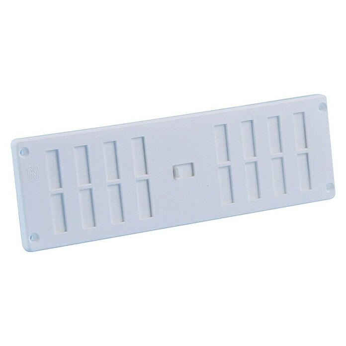 Nedco Ventilatierooster (Wit, b x h: 250 x 80 mm, Kunststof) | BAUHAUS