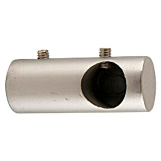Soporte de pared Cilindro Ideas 12 (Cromo, L x An x Al: 4 x 1,6 x 1,6 cm, Atornillado)