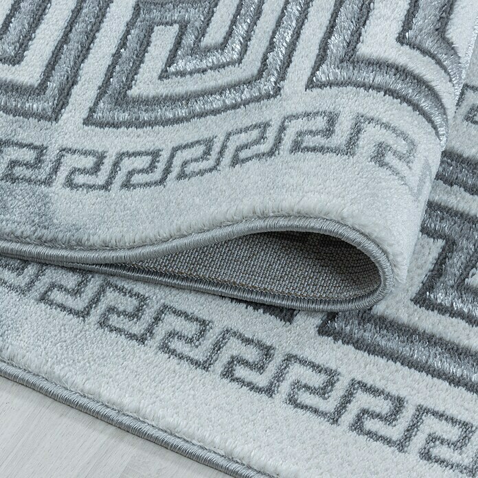 Kurzflorteppich Naxos 3818 (Silber, 290 x 200 cm, 80% Polypropylen, 20% Polyester) | BAUHAUS