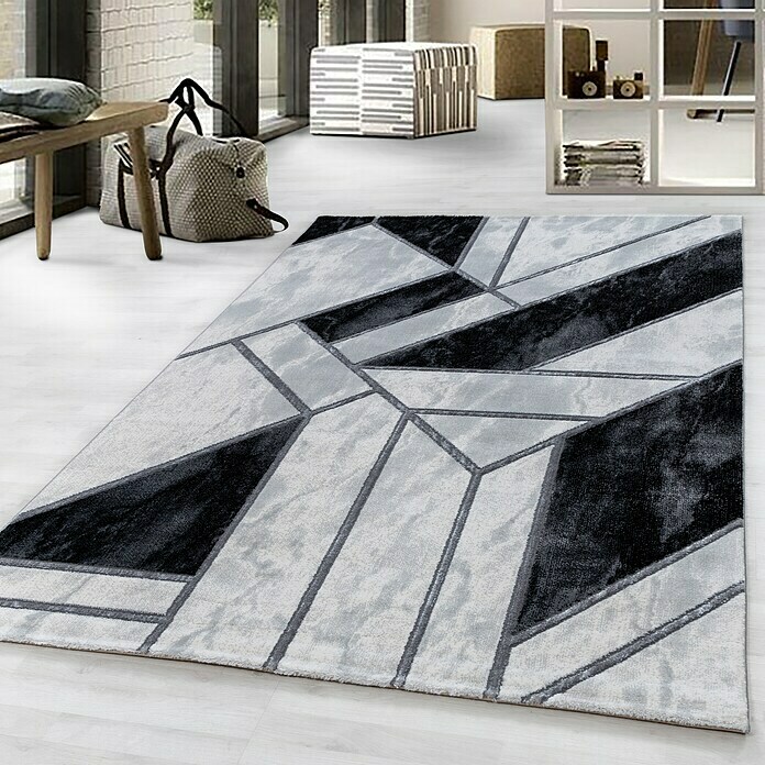 Kurzflorteppich Naxos 3817 (Silber, 170 x 120 cm, 80% Polypropylen, 20% Polyester) | BAUHAUS