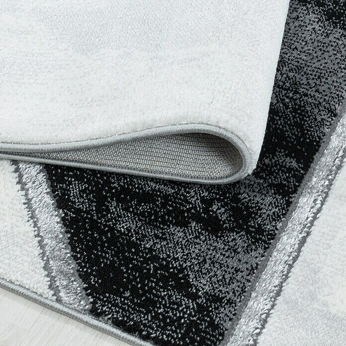 Kurzflorteppich Naxos 3817 (Silber, 230 x 160 cm, 80% Polypropylen, 20% Polyester) | BAUHAUS