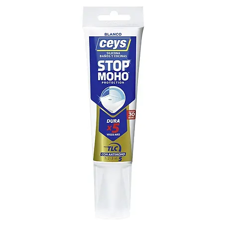 Ceys  Silicona para sanitarios y cocinas Stop Moho