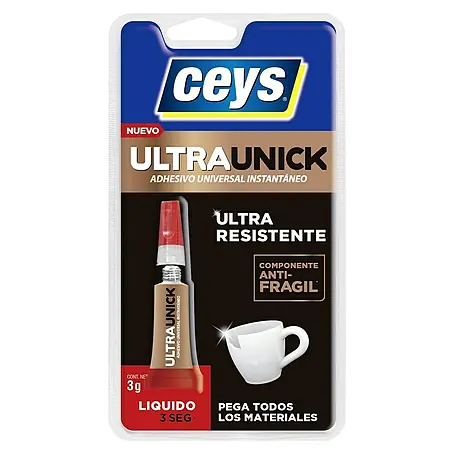 Ceys  Pegamento instantáneo Ultra Unick