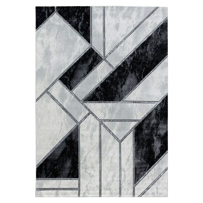 Kurzflorteppich Naxos 3817 (Silber, 230 x 160 cm, 80% Polypropylen, 20% Polyester) | BAUHAUS