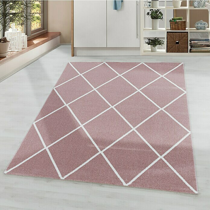 Hochflorteppich Rio 4601 (Rose, 150 x 80 cm, 100% Polypropylen) | BAUHAUS