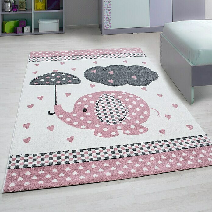 Kinderteppich Kids 0570 (Pink, 170 x 120 cm, 100% Polypropylen) | BAUHAUS