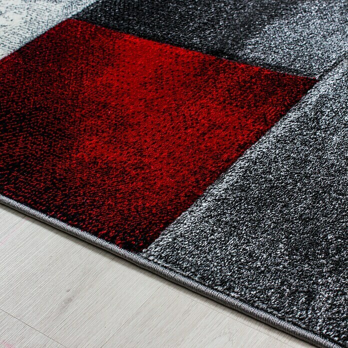 Kurzflorteppich Hawaii 1710 (Rot, 200 x 140 cm, 100 % Polypropylen) | BAUHAUS