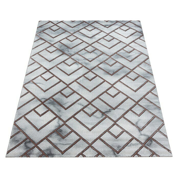 Kurzflorteppich Naxos 3813 (Bronze, 150 x 80 cm, 80% Polypropylen, 20% Polyester) | BAUHAUS