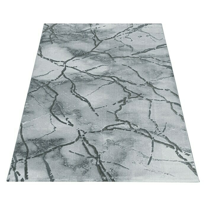 Kurzflorteppich Naxos 3815 (Silber, 230 x 160 cm, 80% Polypropylen, 20% Polyester) | BAUHAUS