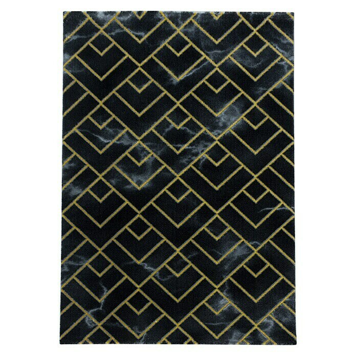 Kurzflorteppich Naxos 3814 (Gold, 200 x 140 cm, 80% Polypropylen, 20% Polyester) | BAUHAUS