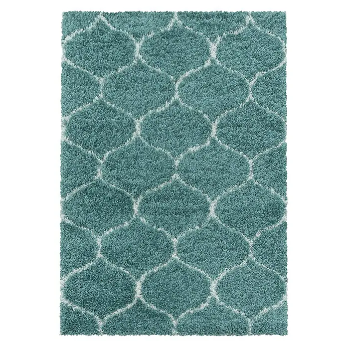 Hochflorteppich Salsa 3201Blau, 340 x 240 cm, 100% Polypropylen