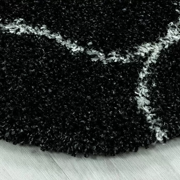 Hochflorteppich Salsa 3201Anthrazit, 290 x 200 cm, 100% Polypropylen