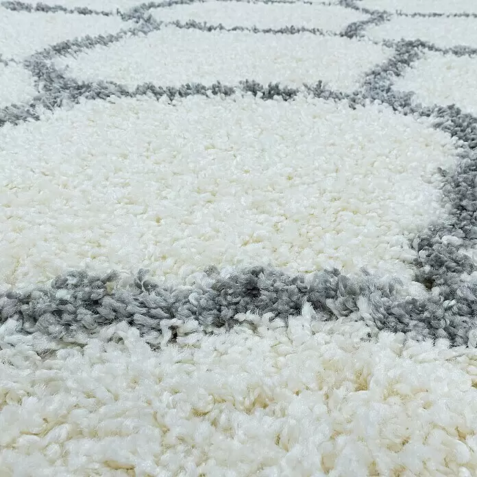 Hochflorteppich Salsa 3201Cream, 200 x 140 cm, 100% Polypropylen