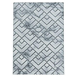 Kurzflorteppich Naxos 3813 (Silber, 200 x 140 cm, 80% Polypropylen, 20% Polyester)