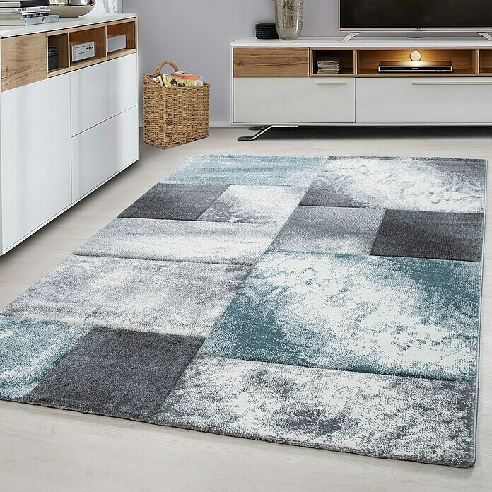 Kurzflorteppich Hawaii 1710 (Blau, 340 x 240 cm, 100 % Polypropylen) | BAUHAUS