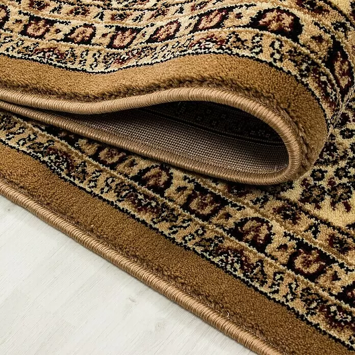 Kurzflorteppich Orient-Optik Marrakesh 0207 - Beige, 170 x 120 cm, 100 % Polypropylen - Detailaufnahme