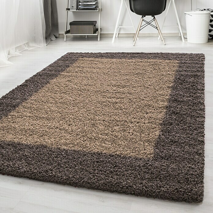 Hochflorteppich Life 1503 (Taupe, 230 x 160 cm, 100% Polypropylen) | BAUHAUS