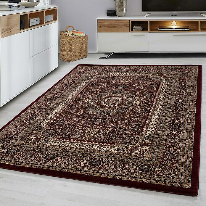 Kurzflorteppich Orient-Optik Marrakesh 0207 (Rot, 290 x 200 cm, 100 % Polypropylen) | BAUHAUS